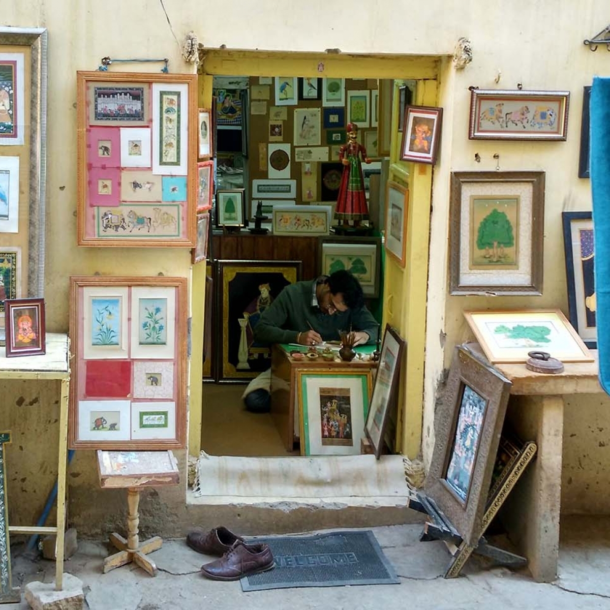Miniaturas en Jaisalmer