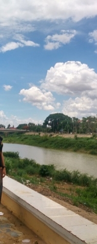 Río y paseo Battambang