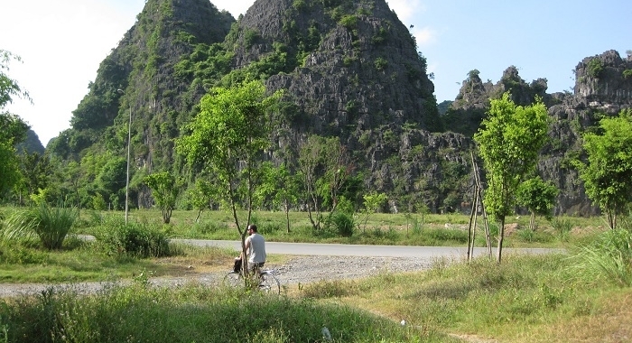 Tam Coc_Quique entre la caliza